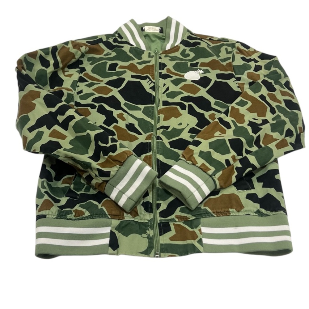 The Hundreds | Camouflage Varsity Jacket
